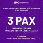 Seminar Revolusi AI Dalam Pembinaan (3 Pax)